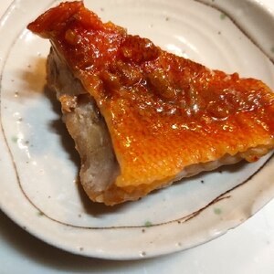 赤魚の麺つゆ焼き